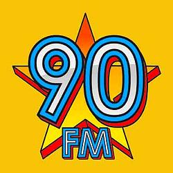 90 FM logo