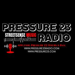 Pressure 23 radio logo