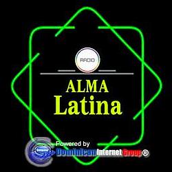 Alma Latina Broadcast radio logo