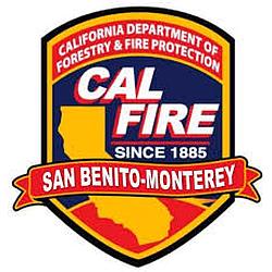 BEU CAL FIRE and San Benito County Public Safety radio logo