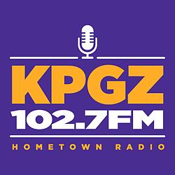 102.7 KPGZ radio logo