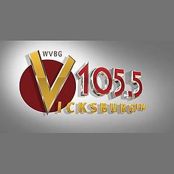 V105.5 FM logo