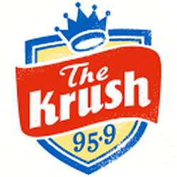 The Krush 95.9 FM logo