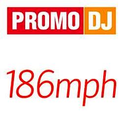 186mph Promo DJ radio logo
