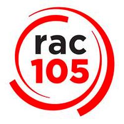 RAC105 radio logo