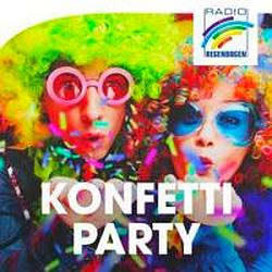 Radio Regenbogen Konfetti Party logo