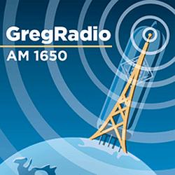 GregRadio 1650 radio logo
