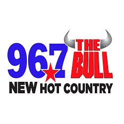 96.7 The Bull radio logo