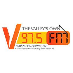 V 97.5 FM logo