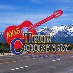 True Country 100.5 radio logo