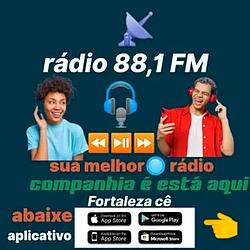 Rádio 88.1 FM Fortaleza Ceará logo