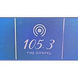 105.3 The Gospel radio logo