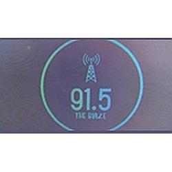 91.5 The Blaze radio logo