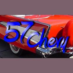 57 Chevy Radio logo