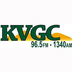 KVGC 1340 AM radio logo