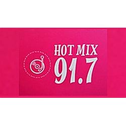Hot Mix 91.7 radio logo