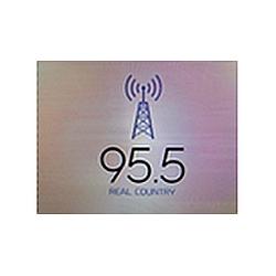 95.5 Real Country radio logo