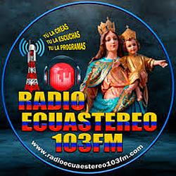 Radioecuastereo103FM radio logo