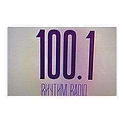 100.1 Rhythm Radio logo
