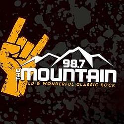 98.7 The Mountain radio logo