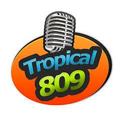 Tropical 809 radio logo