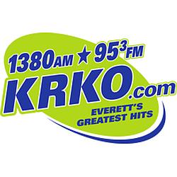 KRKO Everett's Greatest Hits 1380 radio logo