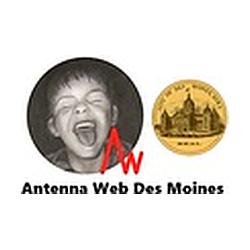 Antenna Web Des Moines radio logo