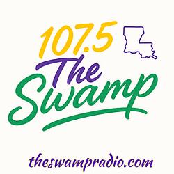 107.5 The Swamp radio logo