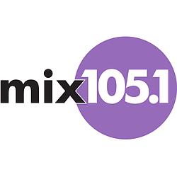 Mix 105.1 radio logo