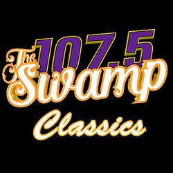 107.5 The Swamp Classics radio logo