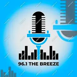 96.1 the breeze Grand Rapids radio logo