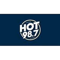Hot 98.7 Tucson radio logo