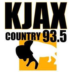 KJAX Country radio logo