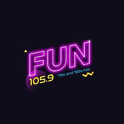 Fun 105.9 radio logo