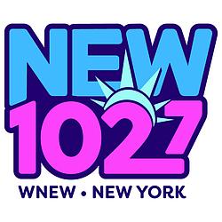 NEW 102.7 radio logo