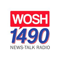 WOSH Newstalk 1490 AM radio logo