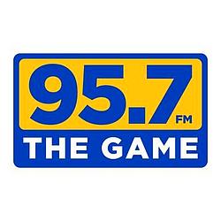 95.7 The Game radio logo