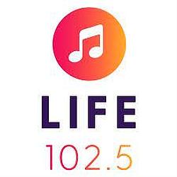 Life 102.5 radio logo