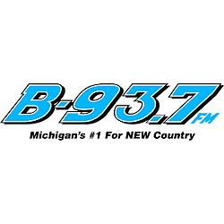 B93.7 radio logo
