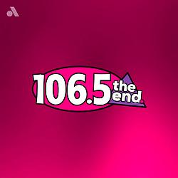 106.5 The End radio logo