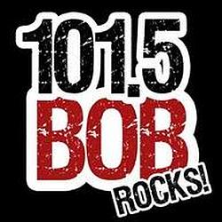 101.5 Bob Rocks radio logo