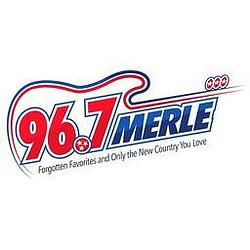96.7 Merle radio logo