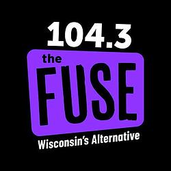 104.3 The Fuse radio logo
