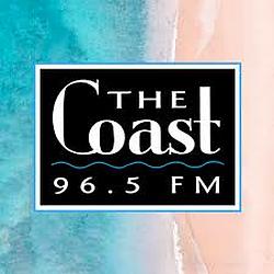 96.5 The Coast radio logo