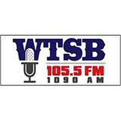 The Cross WTSB 1090 AM radio logo