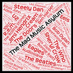The Mad Music Asylum radio logo