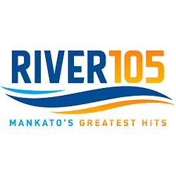 105.5 The River radio logo