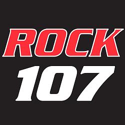 Rock 107 radio logo