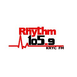 Rhythm 105.9 radio logo