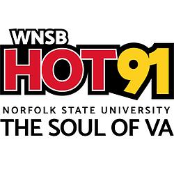 WNSB HOT 91 radio logo